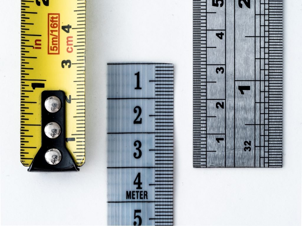 A selection of tape measures